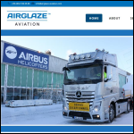 Screen shot of the Airglaze Worldwide Ltd website.