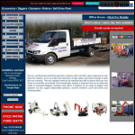 Screen shot of the Call 2 Hire Ltd website.