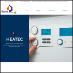 Screen shot of the Clacton Gas Ltd website.