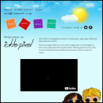 Screen shot of the Ickle Pixel Ltd website.