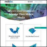 Screen shot of the Mobfox Ltd website.