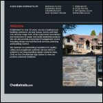 Screen shot of the A1 Building Contracts Ltd website.