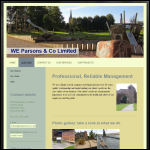 Screen shot of the W E Construction Cheshire Ltd website.