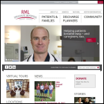 Screen shot of the Rml Facilities Services Ltd website.