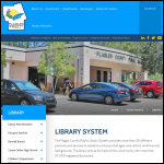 Screen shot of the New Haw Library Community Partnership website.