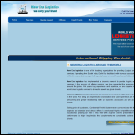 Screen shot of the New Era Logistics Ltd website.