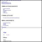 Screen shot of the Js Intelligence Ltd website.