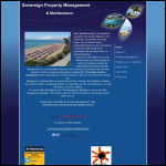 Screen shot of the Sovereign Property Management Ltd website.
