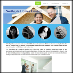 Screen shot of the Northgate Homes Ltd website.