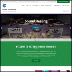 Screen shot of the Conscious Healing Ltd website.