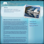 Screen shot of the Campbell Building & Construction Ltd website.