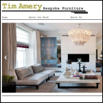 Screen shot of the Tim Amery Ltd website.