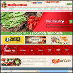 Screen shot of the The Grocery Shop Ltd website.