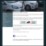 Screen shot of the Easy Tow Ltd website.