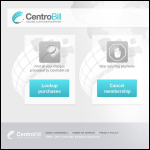 Screen shot of the Centrobill Ltd website.