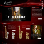 Screen shot of the P I Events Ltd website.