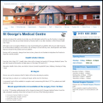 Screen shot of the Eastham Community Centre Ltd website.