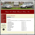 Screen shot of the Christina Curtis Ltd website.