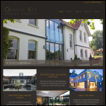 Screen shot of the Orange Building Services Ltd website.