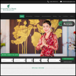 Screen shot of the Grace Chao Ltd website.