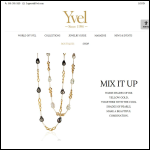 Screen shot of the Yvell Ltd website.