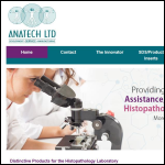 Screen shot of the Ernatech Ltd website.