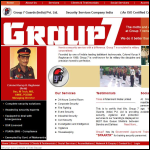 Screen shot of the 7 Security Personnel Ltd website.