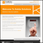 Screen shot of the Kelida Solutions Ltd website.