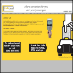 Screen shot of the Kard Cab Ltd website.