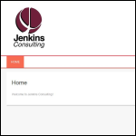Screen shot of the Jenkins Consultants Ltd website.