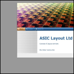 Screen shot of the Asic Layout Ltd website.