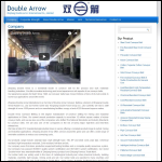 Screen shot of the Arrow Engineering (Southeast) Ltd website.