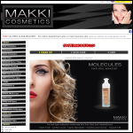 Screen shot of the Makki Ltd website.