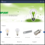 Screen shot of the Toplight Technology Co. Ltd website.