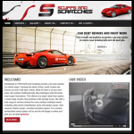 Screen shot of the Scuffs (Sussex) Ltd website.