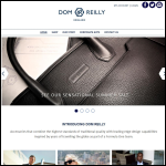 Screen shot of the Dom Reilly Ltd website.