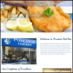 Screen shot of the Abbey Road Fish Bar Ltd website.