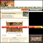 Screen shot of the Dhruva Arts & Culture website.