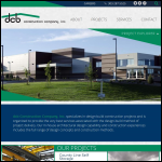 Screen shot of the Dcb Concepts Ltd website.