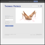 Screen shot of the Patrick Thomas Ltd website.