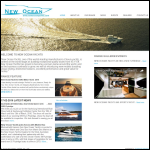 Screen shot of the Ocean Galleries Ltd website.
