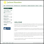 Screen shot of the Jackson Maunders Rental (Cheshire) Ltd website.