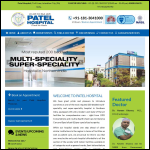 Screen shot of the Anchal Patel Ltd website.