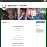 Screen shot of the Horbury Bridge St Johns Academy Trust website.