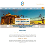 Screen shot of the Steel International Trade Ltd website.