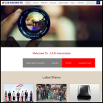 Screen shot of the J. Chan Associates Ltd website.