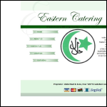 Screen shot of the Eastern Catering Leicester Ltd website.