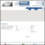 Screen shot of the Rok Electrics Ltd website.