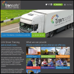 Screen shot of the Transraf Ltd website.