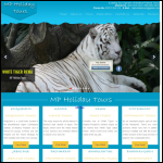 Screen shot of the Mp Taxi Ltd website.